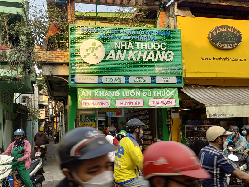 Nhà thuốc An Khang tại 68/1 Trần Nhân Tôn, P. 2, Quận 10, Tp. Hồ Chí Minh